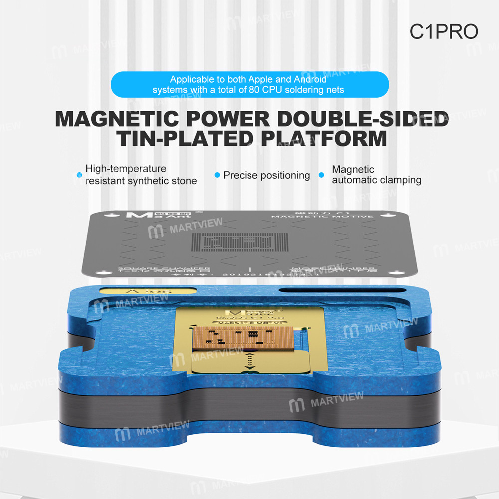 maant c1pro-magnetic-power-positioning-tin-planting-platform-set-for-apple-mtk-hisilicon-qualcomm-ex