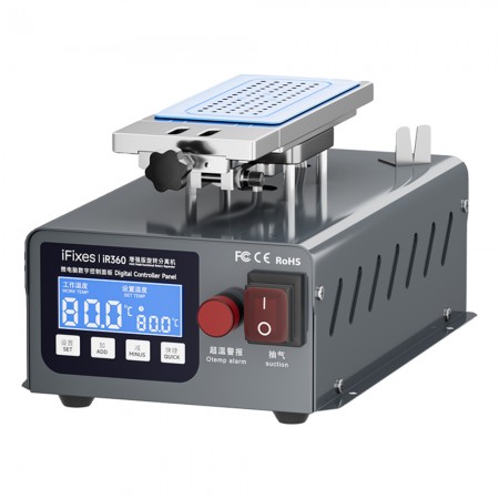 iFixes iR360 Max 8-inch LCD Screen Multi-functional 360° Rotary Heating Separator Machine