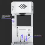 TBK-958F Mini Automatic High Precision 20W Laser Marking and Screen Removal Machine