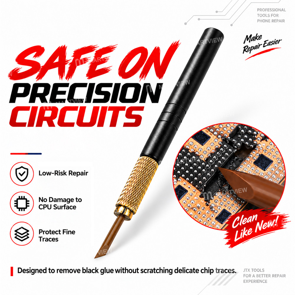 jtx ck-1-ck-2-specific-glue-removal-precision-angled-blade-for-cpu-pcb-black-glue-cleaning-4