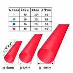 2UUL Multiple Specifications Polyolefin Pre-cut Heat Shrink Tubing - 200Pcs