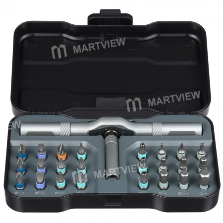 RS1 24-in-1 Multipurpose Ratchet Magnetic Screwdriver Wrench Set