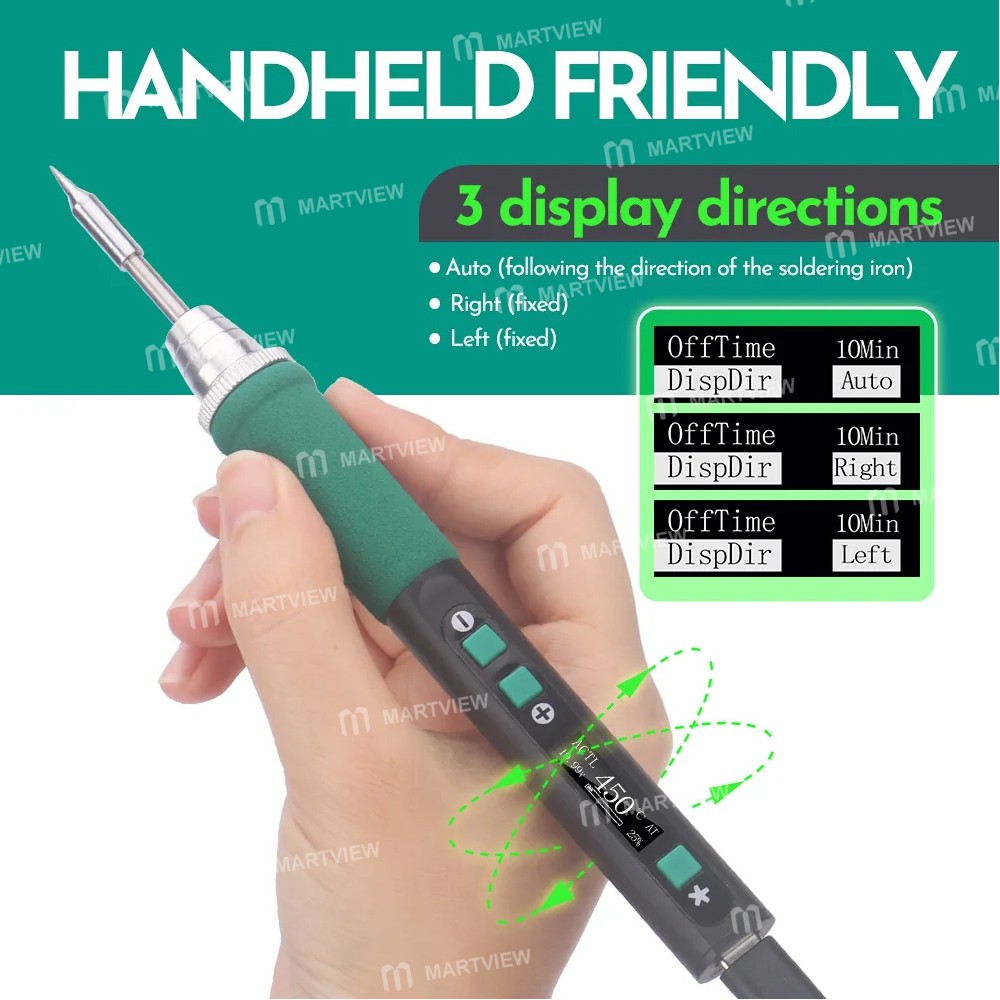 yihua 928d-iv-60w-type-c-c235-digital-display-temperature-adjustable-soldering-iron-station-4