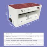 TBK 705A Dust-free Lighting Wireless Charging OCA Film LCD Dust Removal Workbench