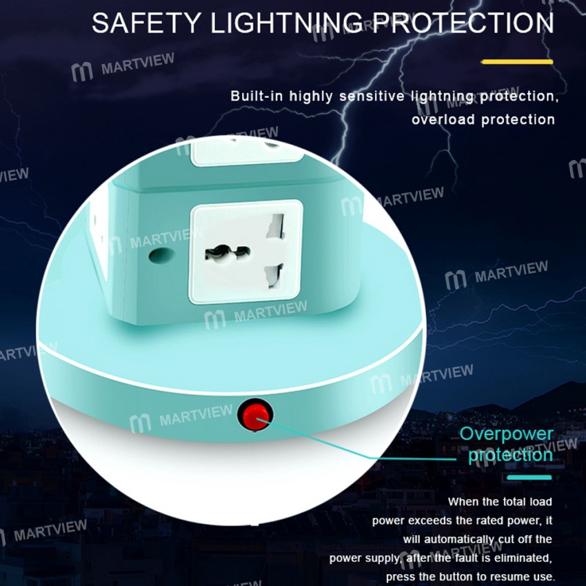 relife rl-313a-10a-multi-function-smart-power-socket-with-3-usb-fast-charge-port-11