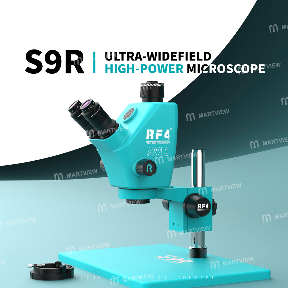 rf4 s9r-7-74x-ultra-wide-field-continuous-zoom-trinocular-stereo-microscope-with-big-base-7