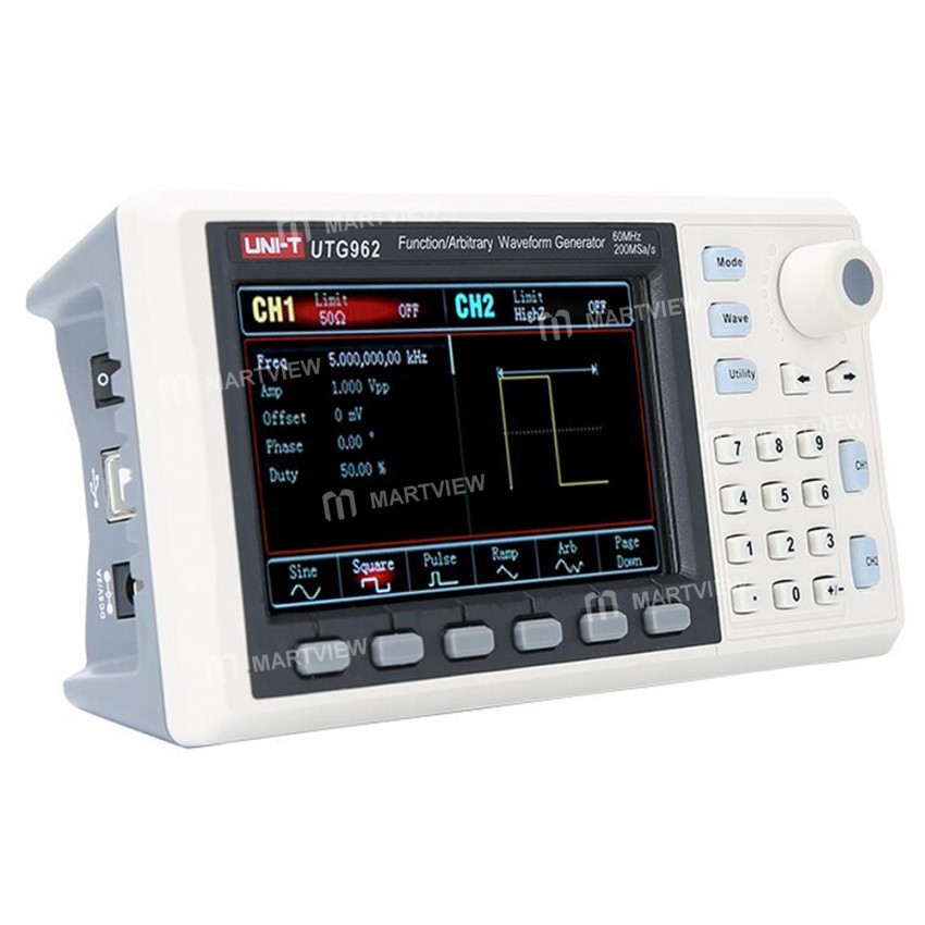 UNI-T UTG932 / UTG962 Dual-channel Signal Generator 30Mhz / 60Mhz 200M Sampling Rate