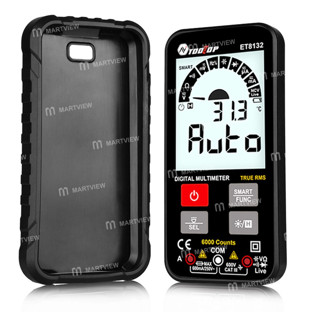 tooltop et8132-portable-intelligent-auto-identification-burn-proof-multimeter-2