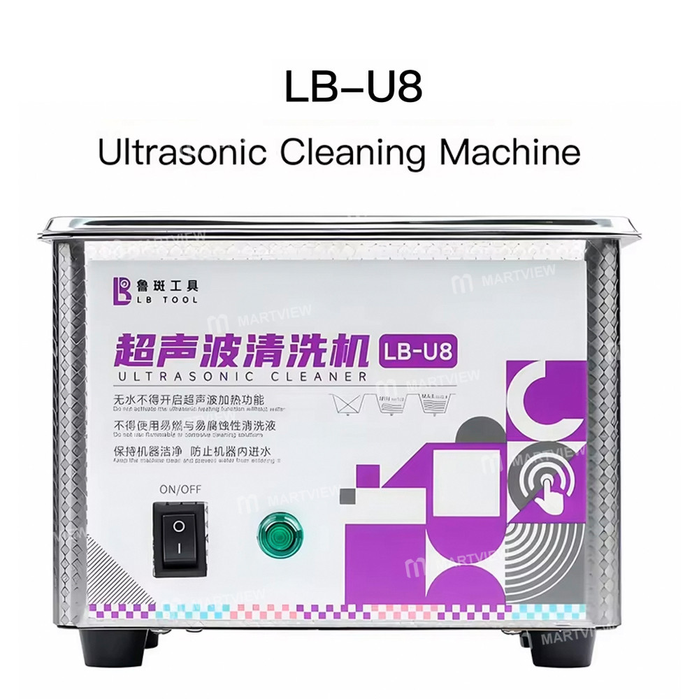 lb tool-lb-u8-u8-pro-08l-ultrasonic-cleaning-machine-for-motherboard-accessories-glasses-2