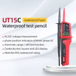 UNIT-T UT15B / UT15C IP65 Waterproof Auto Range Digital Voltage Sensitivity Tester Pen