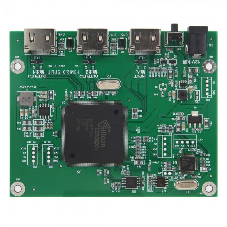 4K Dual-Screen Splicer Adapter Board HDMI1 to 2 Dual Screen Dual Display Support Video Recording