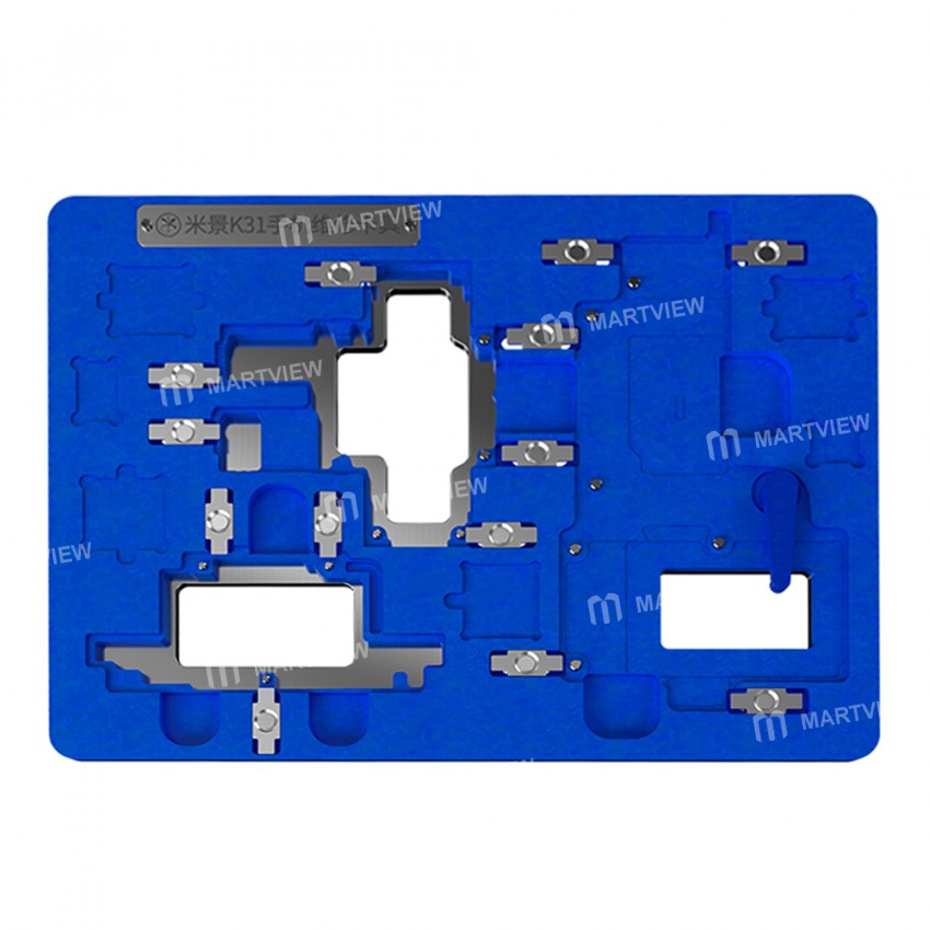 MiJing K31 6in1 Universal Multifunction PCB Board Holder Fixture for iPhone X / Xs / Xs Max / 11 / 1