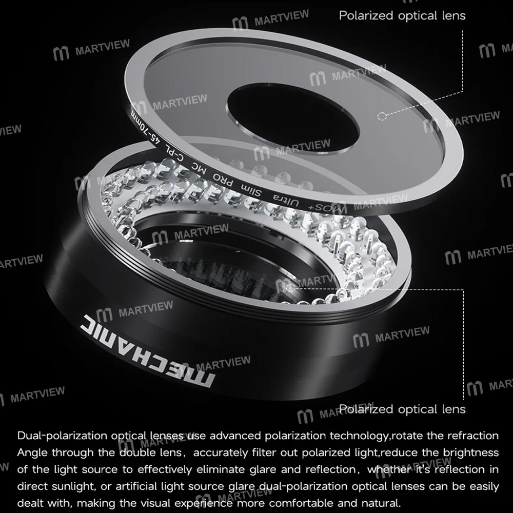 mechanic ls720-ultra-high-lumen-adjustable-microscope-polarization-ring-lamp-for-remover-glare-6