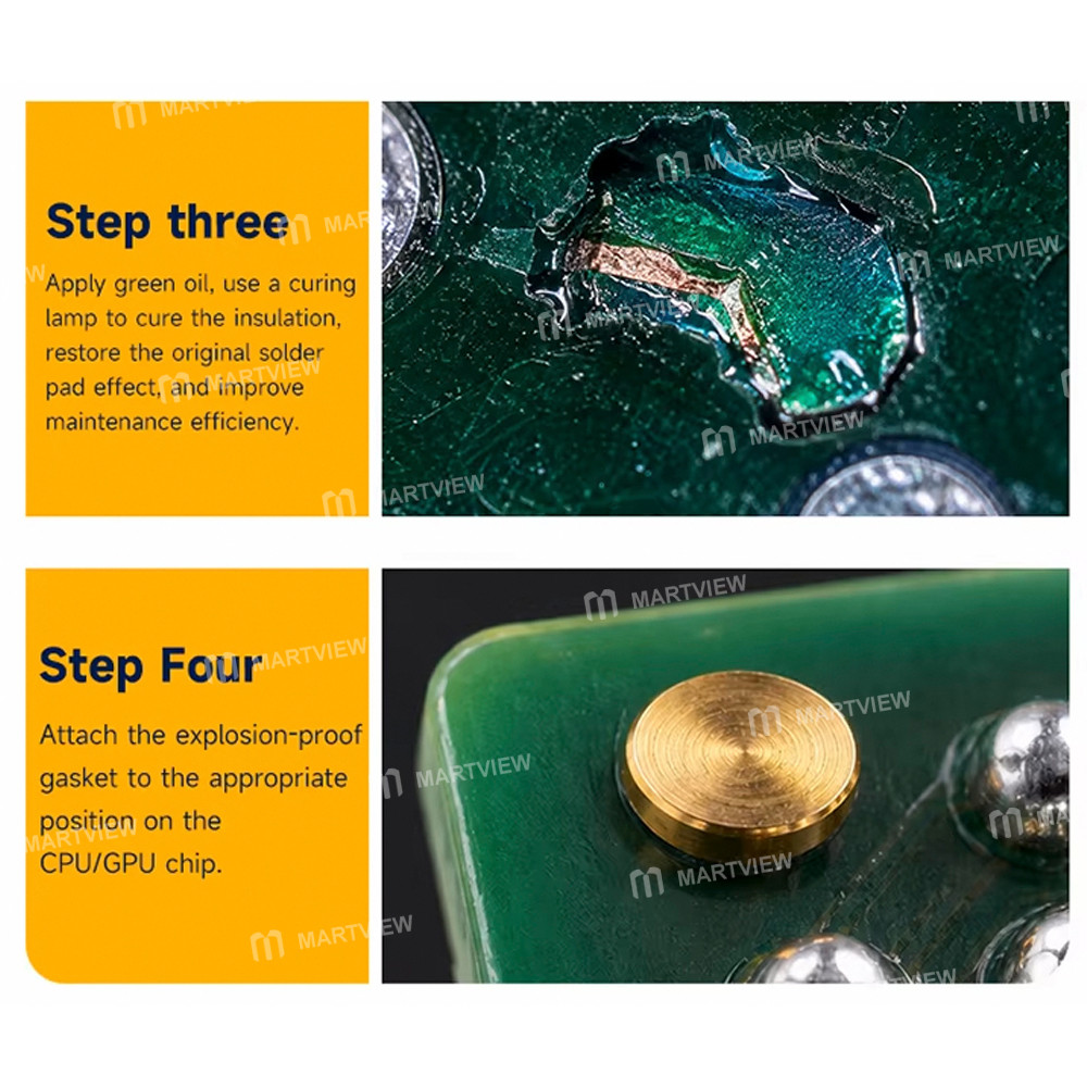 xzz cpu-gpu-computer-specific-spot-welding-pads-explosion-proof-gaskets-15