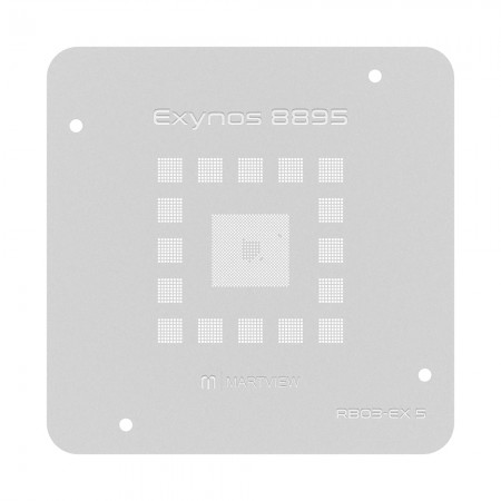 Martview RB03-EX5 CPU BGA Reballing Stencil for Samsung Exynos 8895