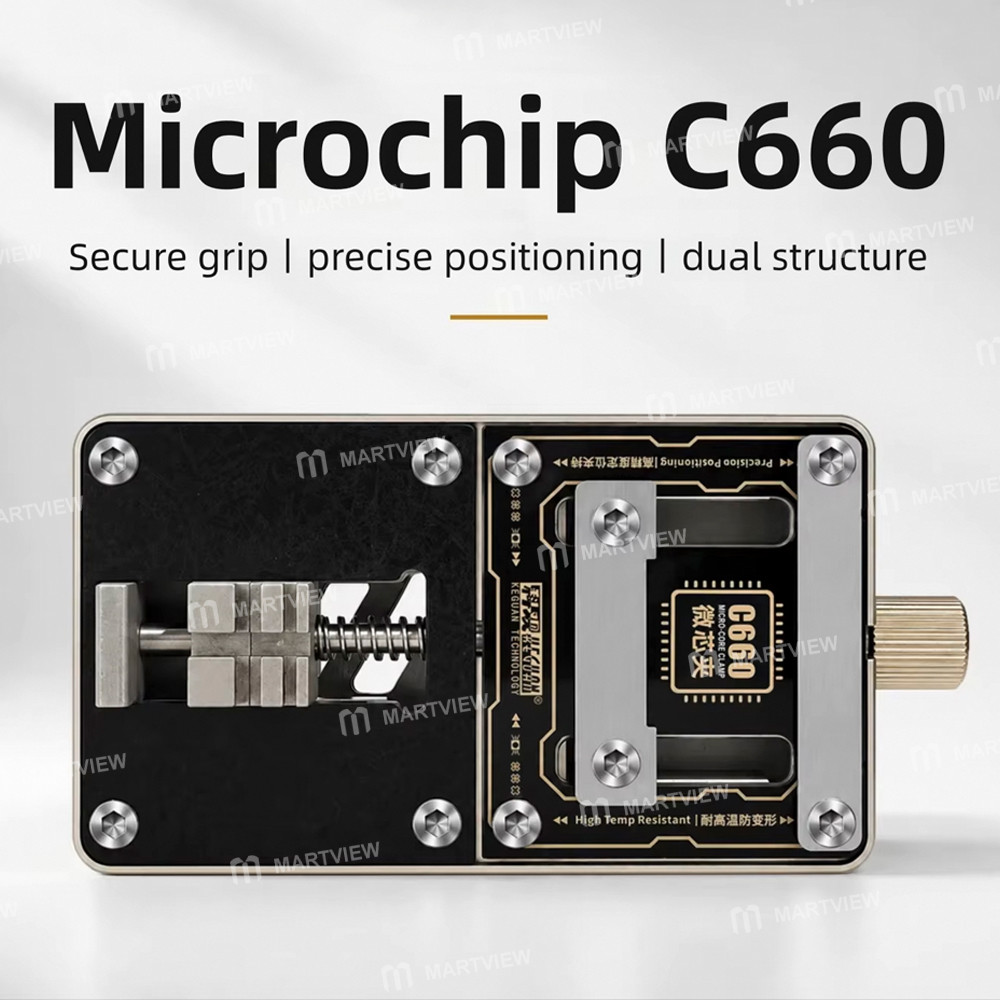 keguan c660-microchip-dual-structure-2-in-1-cpu-ic-chip-face-id-module-pcb-repair-fixture-3