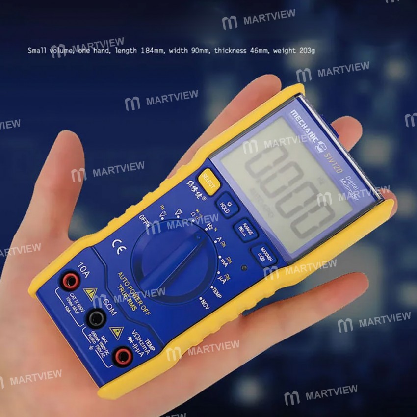 mechanic siv119-siv120-pocket-multifunction-automatic-digital-display-high-precision-multimeter-4