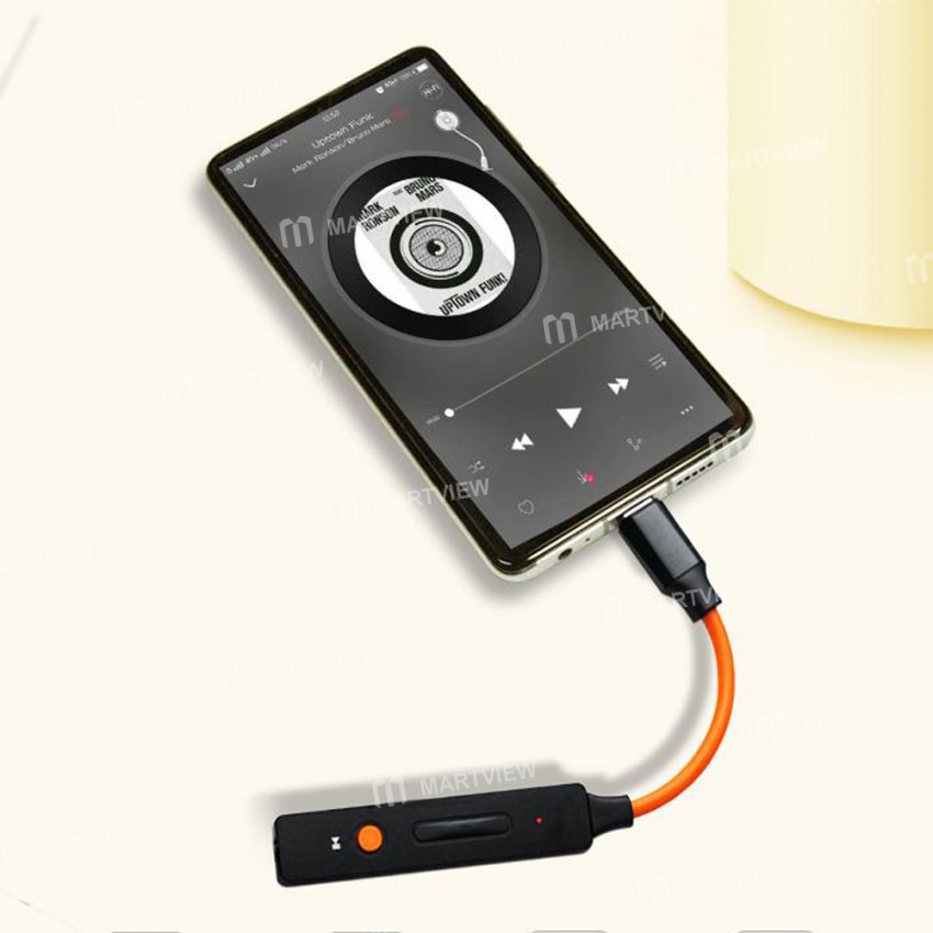XDuoo LINK Portable Type-C to 3.5mm Digital Decoding Headphone Amplifier Adapter Cord