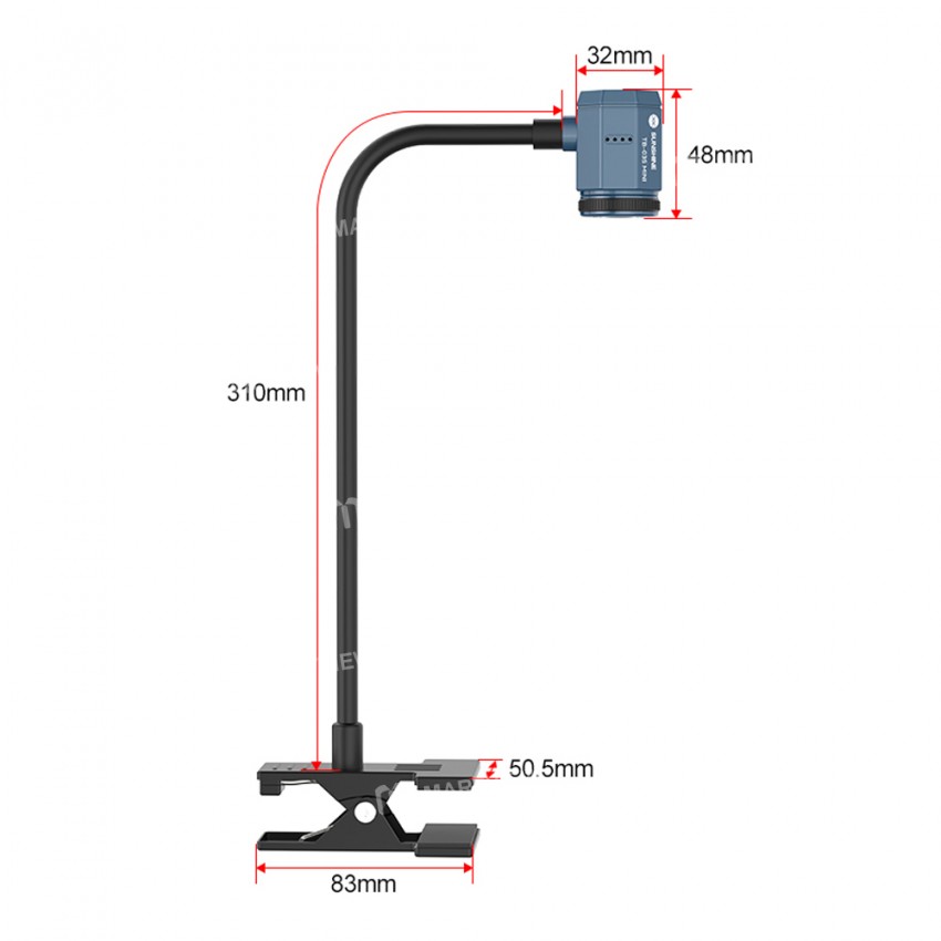 sunshine tb-03s-mini-clamp-type-infrared-thermal-imaging-pcb-rapid-diagnosis-instrument-9