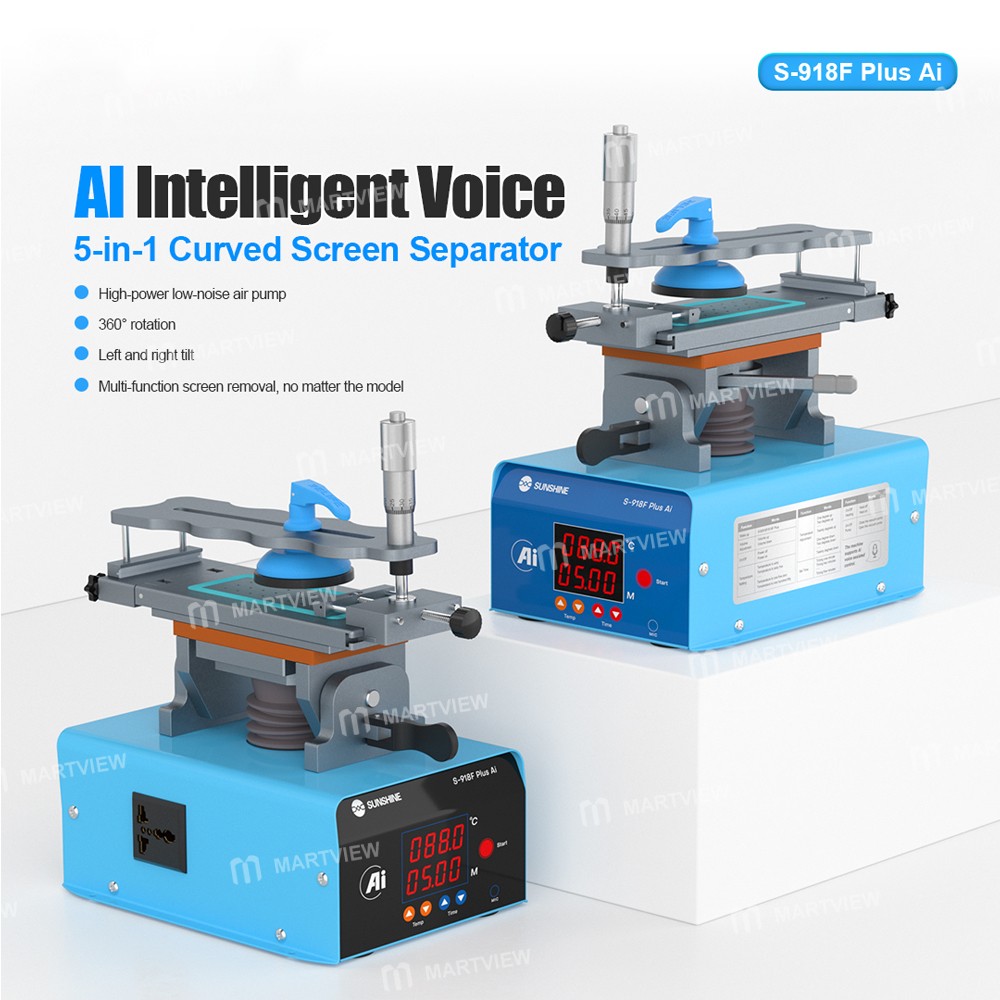 sunshine s-918f-plus-ai-360-rotation-ai-intelligent-voice-control-curved-screen-separator-3