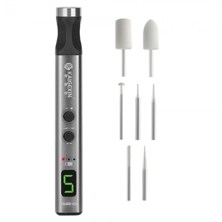 KGX-668Pro Quick Release Sanding Pen for Motherboard Repair with 7Pcs Sanding Heads
