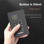 Maiwo K2568KPA 2.5-inch SATA III to USB 3.0 Max 2TB Password Locked Hard Drive Enclosure