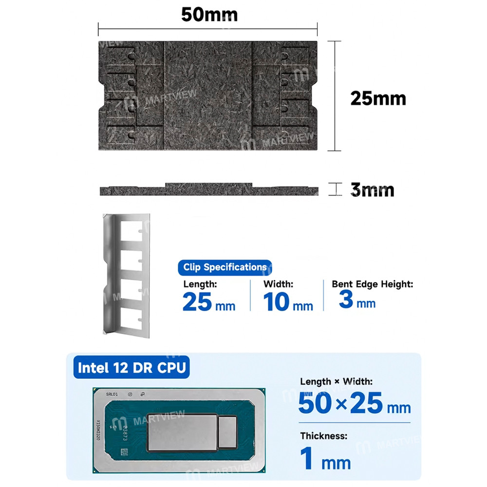xzz bga-soldering-bend-correction-tool-compatible-with-intel-12th-gen-srld8-low-voltage-cpus-13