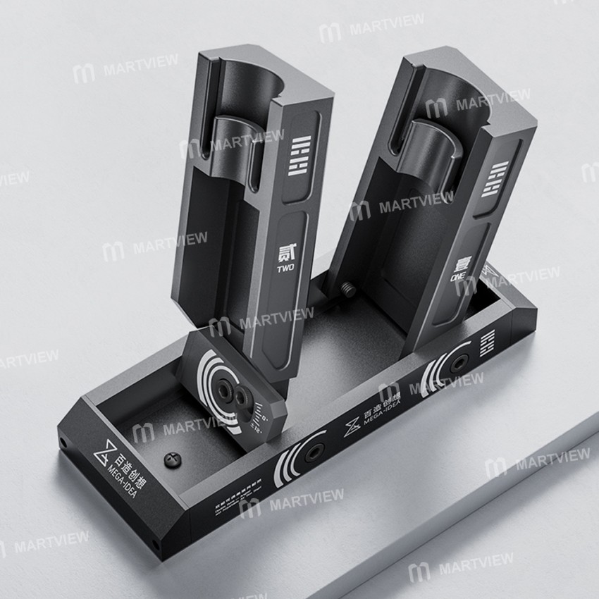 mega idea-adjustable-angle-double-station-intelligent-dormant-air-gun-holder-4