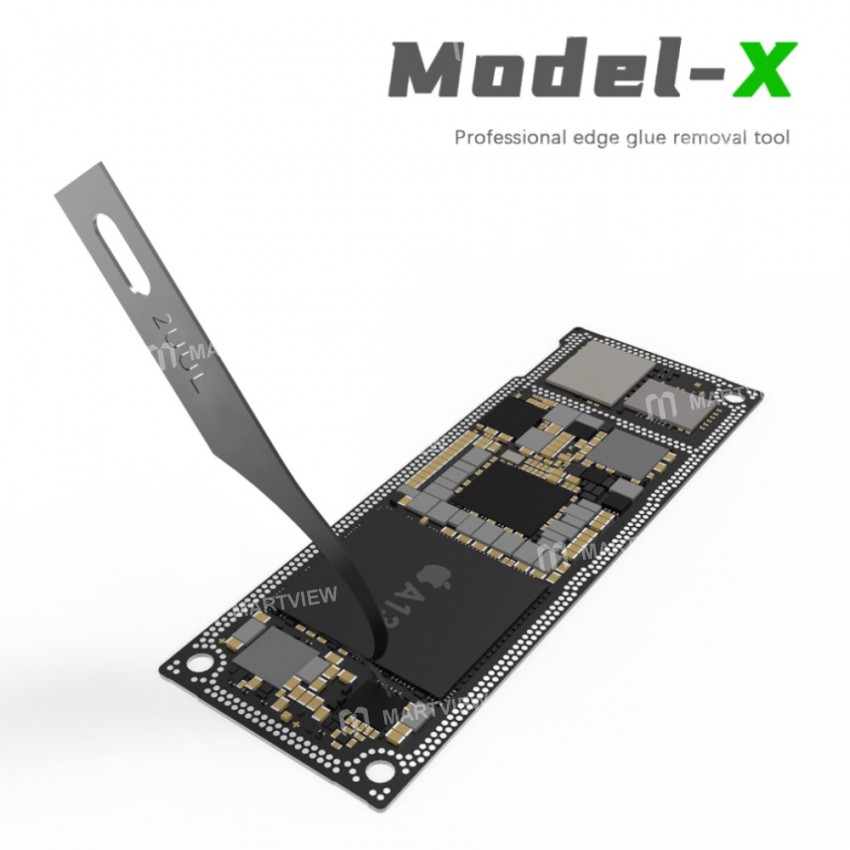 2UUL Hand Finish Sexy SEXY Blades with Handle Set for PCB Mainboard CPU Glue Removal
