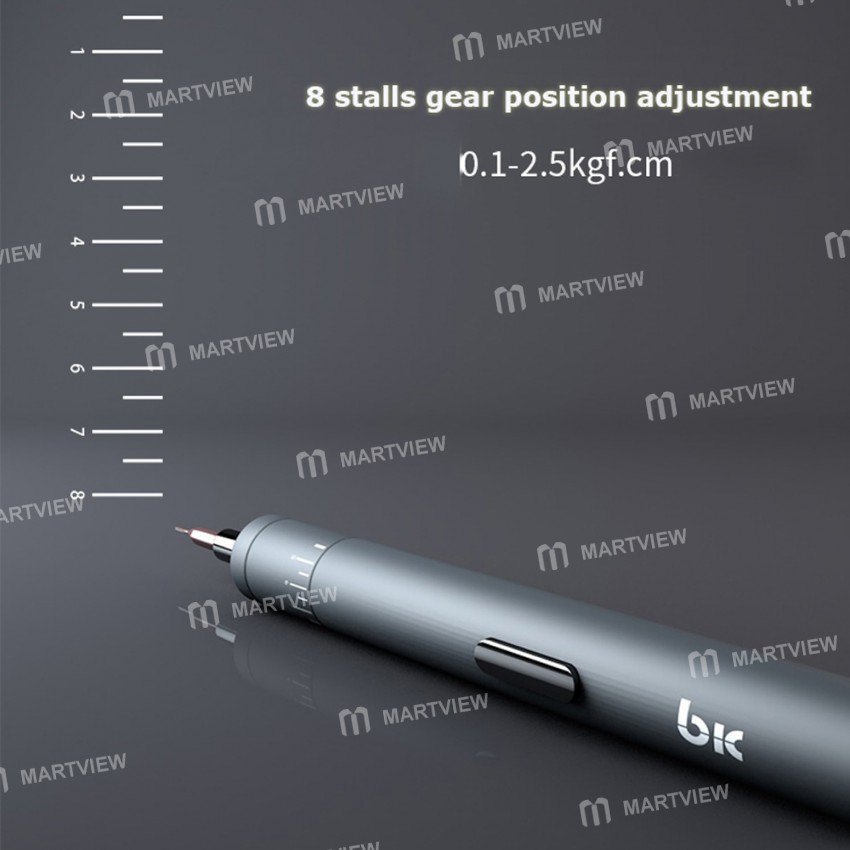 BK Adjustable Position Rechargeable Mini Electric Screwdriver