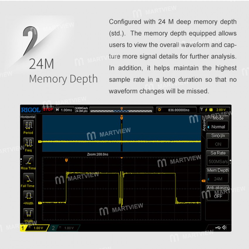 rigol ds1202z-e-200mhz-24m-storage-dual-channel-sampling-rate-1gsas-digital-oscilloscope-11