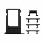 Replacement sim card slot holder tray volume button power button mute button for iPhone 7 plus