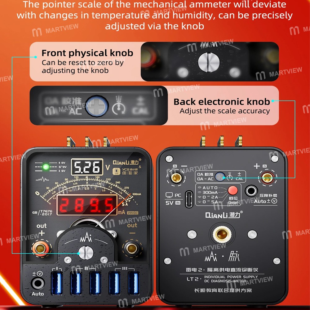 qianli ycs-lt2-mai-30v-5a-individual-power-supply-dc-diagnosis-meter-5