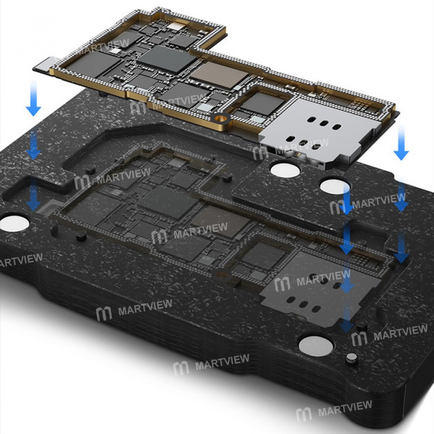 Qianli 4-in-1 Motherboard Middle Layer Tin Planting Platform for iPhone13 Series - Regular Version