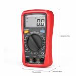 UNI-T UT33C+ Palm Size Electrical Tester LCR Meter Ammeter Multitester LCD Display Auto Ranging Hand