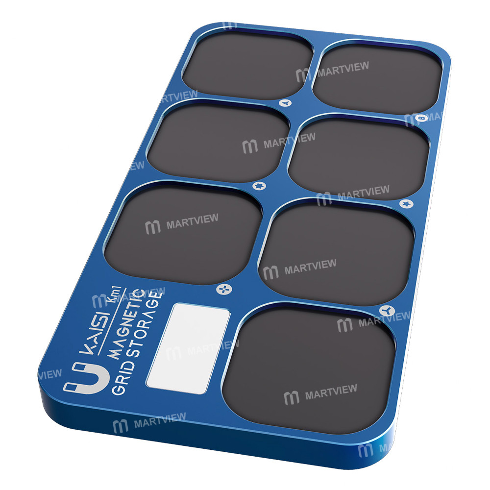 kaisi km1-aluminum-alloy-magnetic-screw-storage-board-for-electronic-product-repair-7