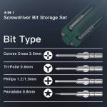 2uul sd24-4-in-1-m4-x-40mm-screwdriver-bit-storage-set-5