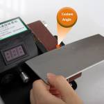 795 Multifunctional Digital Display Small Household Belt Sander for Wood / Metal / Plastic Grinding