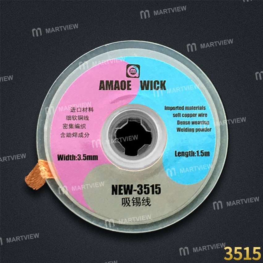 Amaoe Solder Sucking Wire Strong BGA Desoldering Solder Wick