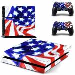 Decal Vinyl Skin Protection Sticker for Playstation 4 console & Controller