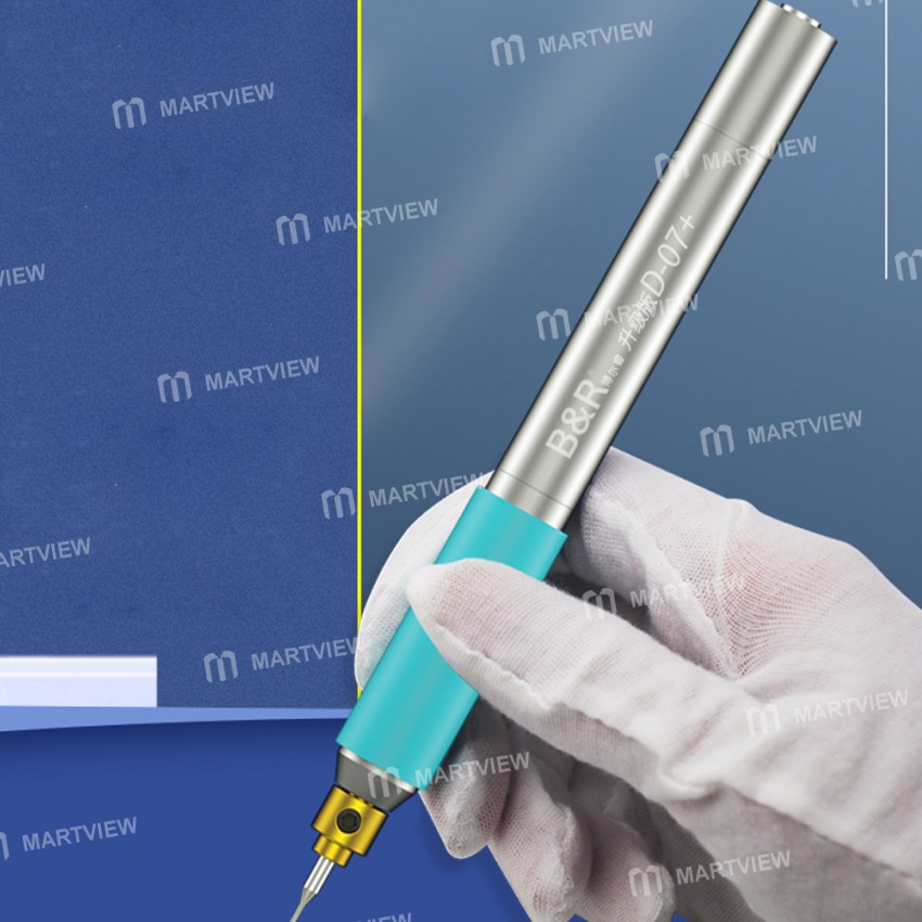 B&R D-07+ Upgraded Version Of The Second Generation Stainless Steel Electric Polished Pen