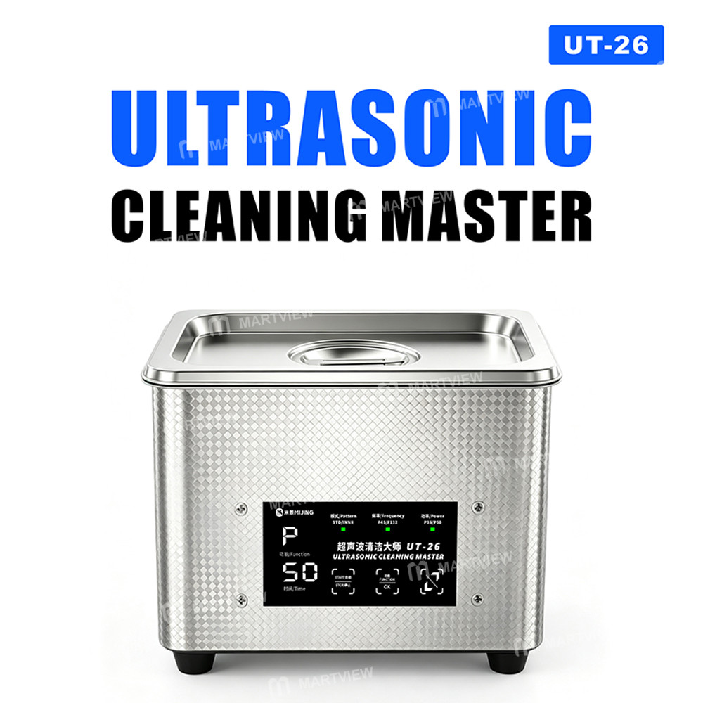 mijing ut-26-08l-dual-mode-ultrasonic-cleaning-master-for-motherboard-accessories-glasses-2