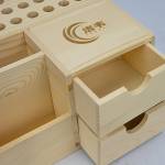 Luowei Mobile Phone Repair Desktop Wooden Storage Box