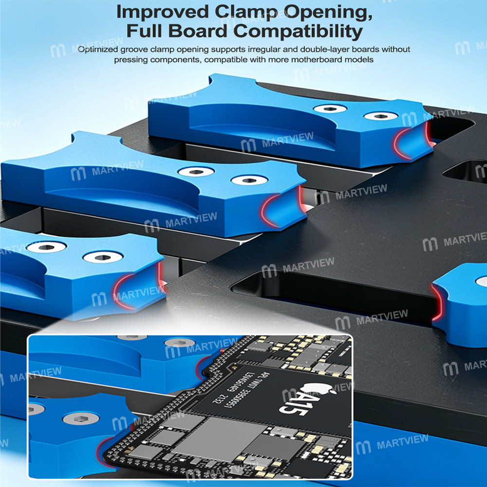 relife tf6-integrated-dual-clamp-repair-fixture-compatible-with-dual-layer-non-standard-motherboards