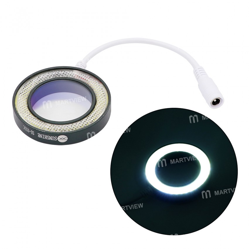Sunshine SS-033C LED Round Light with Oil Smoke Dust Proof Mirror for Microscope