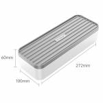 Orico CSB-18 Stackable Comes Type Desktop Data Cable Management Storage Box with Baffle