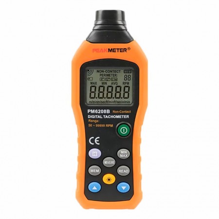 PEAKMETER PM6208B Non-Contact Digital Tachom