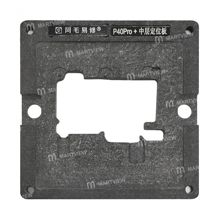 Amaoe 0.12mm Motherboard Mid-Frame BGA Reballing Stencil Platform for Huawei P40Pro+ Middle Layer