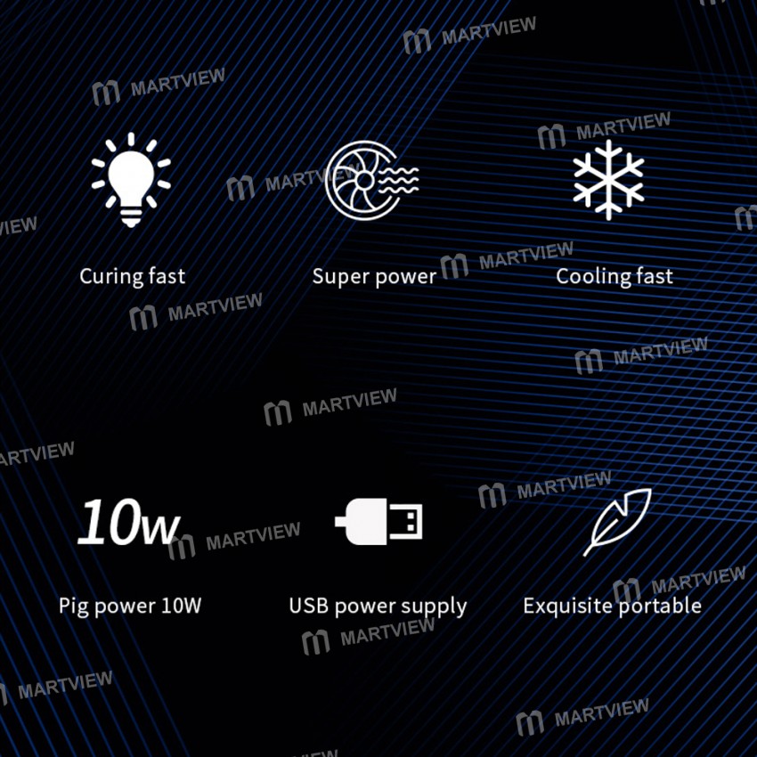 B&R ZS-100 Multifunction Cooler Ultra Power UV Curing Light for Mobile Motherboard Repair
