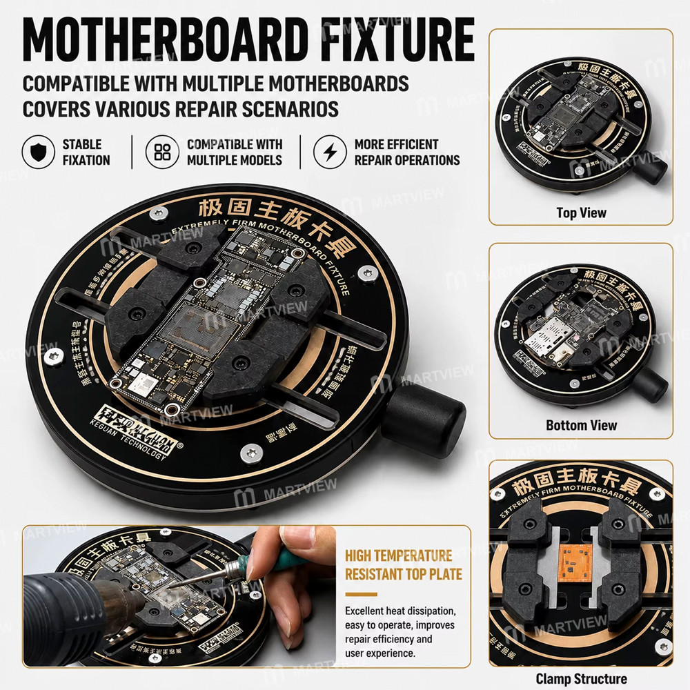 keguan tg002-extremely-firm-high-temperature-resistant-pcb-motherboard-bga-rework-repair-fixture-5